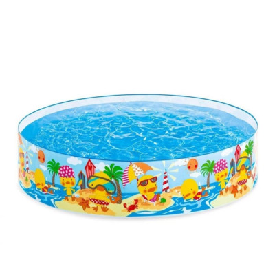 Каркасний дитячий басейн Качиний Риф 58477NP 122х25 см 218 л