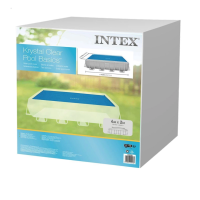 Теплозберігаюче покриття (солярна плівка) для басейну Intex 28028 378-186 см