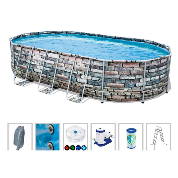 Басейн каркасний Bestway 56719 (610-366-122см) 20241 л