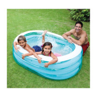 Дитячий надувний басейн Дельфіни 57482-2 238 л 163x107x46 см