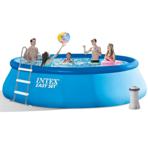 Надувний басейн сімейний Intex 26166 (457х107 см) 12430 л