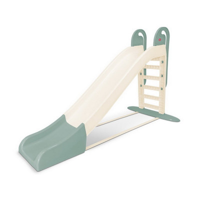 Велика дитяча гірка для катання 014550/23 кремово-мятна 243 см