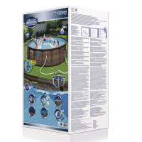 Басейн каркасний Bestway 56725 (488-122 см) 19480 л