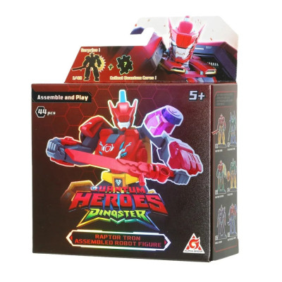 Дитячий робот-конструктор "Раптор Трон" Dinoster EU580881A-1 45 деталей