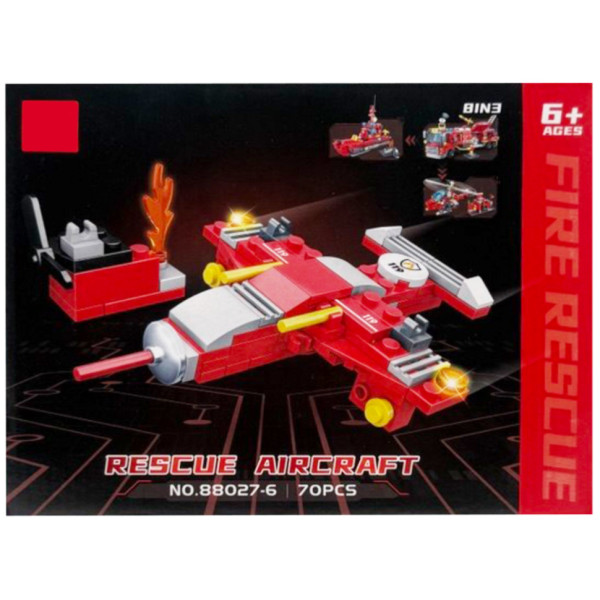 Дитячий конструктор "Fire Rescue" 88027-6 70 деталей