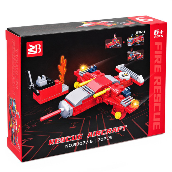 Дитячий конструктор "Fire Rescue" 88027-6 70 деталей
