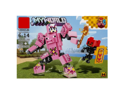 Дитячий конструктор "Minecraft" LB1188-H 103 деталі