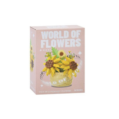 Дитячий конструктор "Квіти в горщику" M3077-3083