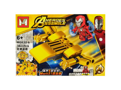 Конструктор Avengers Залізна людина MG632 Залізна людина 6