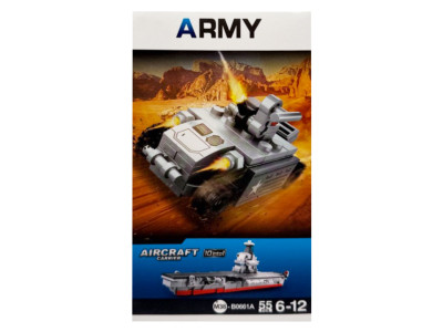 Дитячий конструктор "Aircraft carrier" M38-B0661-1 55 деталей Дитячий конструктор "Aircraft carrier" M38-B0661-1 55 деталей