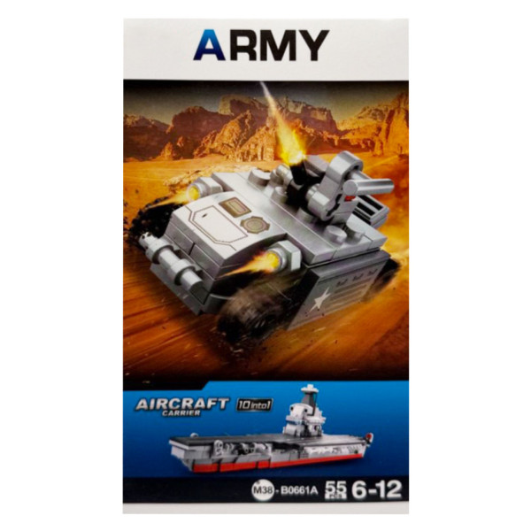 Дитячий конструктор "Aircraft carrier" M38-B0661-1 55 деталей