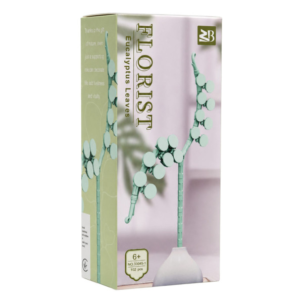 Дитячий конструктор Eucalyptus Leaves 33045-1 серії "Florist" 102 деталі Дитячий конструктор Eucalyptus Leaves 33045-1 серії "Florist" 102 деталі