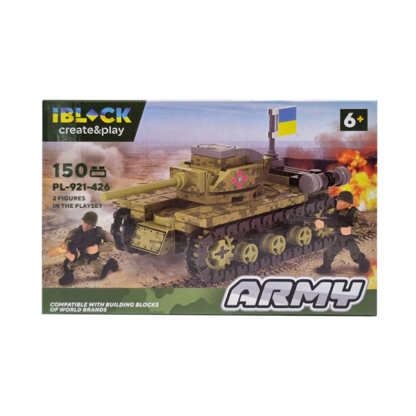 Конструктор дитячий Армія IBLOCK PL-921-426 4 види Вид 3