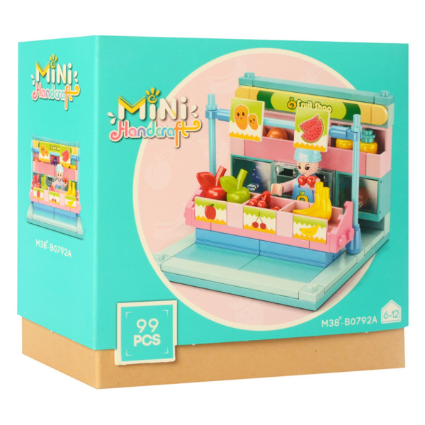 Конструктор BAMBI M38-B0792A магазин, фігурка, 99-117 деталей M38-B0792A Конструктор BAMBI M38-B0792A магазин, фігурка, 99-117 деталей M38-B0792A