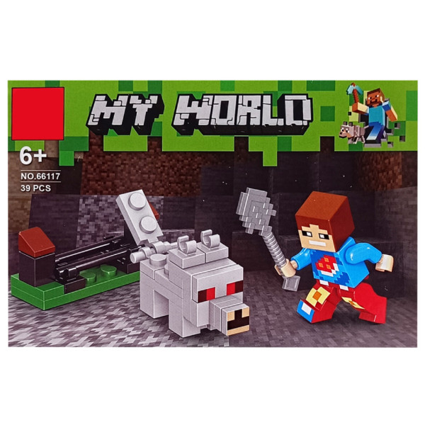 Конструктор дитячий "Minecraft" 66117-4 38 деталей