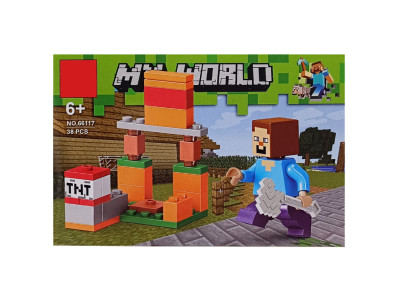 Конструктор дитячий "Minecraft" 66117-2 39 деталей
