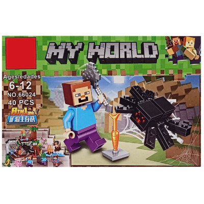 Конструктор дитячий "Minecraft" 66024K-1 43 деталі