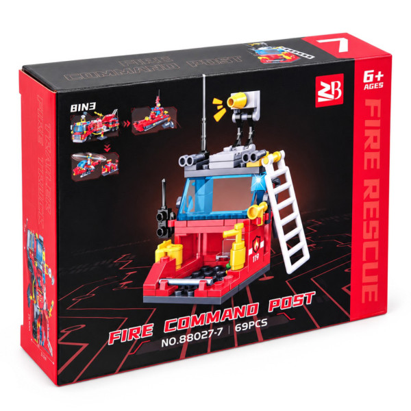 Дитячий конструктор "Fire Rescue" 88027-7 69 деталей Дитячий конструктор "Fire Rescue" 88027-7 69 деталей
