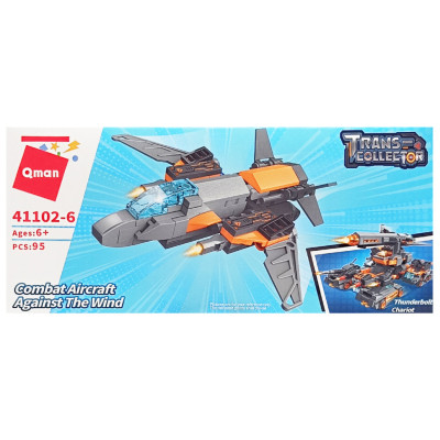Дитячий конструктор "Військова техніка" Qman 41102-6 95 деталей