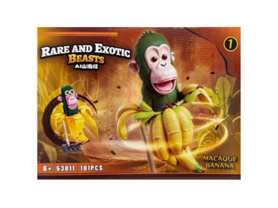 Дитячий конструктор "Rare and exotic beasrs" 53011-1 101 деталь Дитячий конструктор "Rare and exotic beasrs" 53011-1 101 деталь
