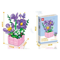 Дитячий конструктор "Квіти Violet" Flower Studio 9113A 583 деталей Дитячий конструктор "Квіти Violet" Flower Studio 9113A 583 деталей
