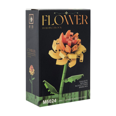 Конструктор дитячий Flower M5026-24 елементи для створення стебла та пелюсток