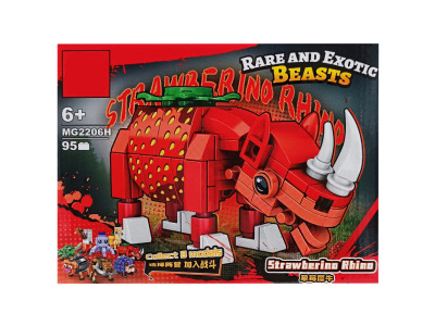 Дитячий конструктор "Strawberino Rhino" MG2206H 95 деталей