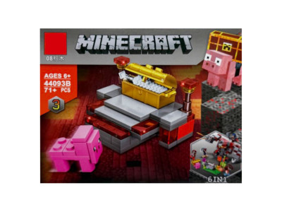 Дитячий конструктор "Minecraft" 44093B-3, 71 деталь