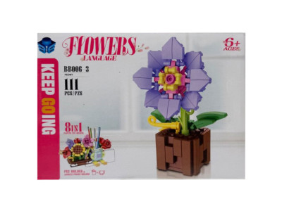 Конструктор дитячий "Peony" BB006-3 111 деталей