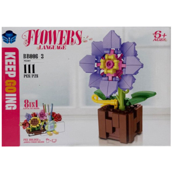 Конструктор дитячий "Peony" BB006-3 111 деталей