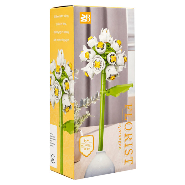 Дитячий конструктор Hydrandea 33045-12 серії "Florist" 91 деталь Дитячий конструктор Hydrandea 33045-12 серії "Florist" 91 деталь
