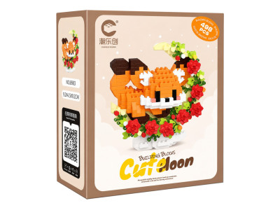 Дитячий конструктор Лисичка 8983 серії "Cute Moon" 498 деталей Дитячий конструктор Лисичка 8983 серії "Cute Moon" 498 деталей
