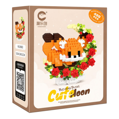 Дитячий конструктор Лисичка 8983 серії "Cute Moon" 498 деталей Дитячий конструктор Лисичка 8983 серії "Cute Moon" 498 деталей