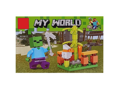 Конструктор дитячий "Minecraft" 66117-3 39 деталей
