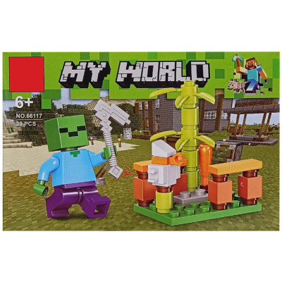 Конструктор дитячий "Minecraft" 66117-3 39 деталей