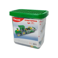 Конструктор "Тракторець" 013888/04 в пластиковому боксі 150 деталей