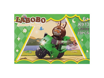 Дитячий конструктор Summer holiday LABUBU K973A-1 23 деталі
