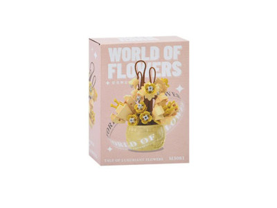 Дитячий конструктор "Квіти в горщику" M3077-3081