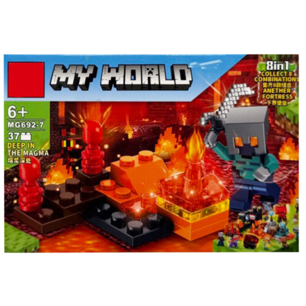 Дитячий конструктор "Minecraft" MG692-7 37 деталей