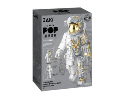 Дитячий конструктор "Астронавт" JAKI JK9116 серії "Космічний світанок" 916 деталей