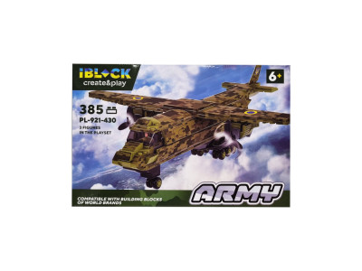 Конструктор Армія IBLOCK PL-921-430, 3 фігурки військових Вид 2 Конструктор Армія IBLOCK PL-921-430, 3 фігурки військових Вид 2