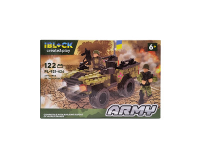 Конструктор дитячий Армія IBLOCK PL-921-426 4 види Вид 4
