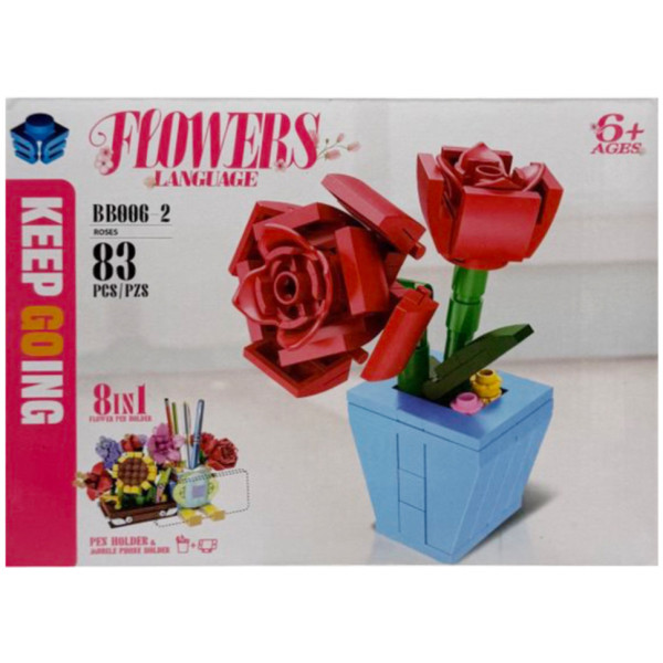 Конструктор дитячий "Roses" BB006-2 83 деталі Конструктор дитячий "Roses" BB006-2 83 деталі