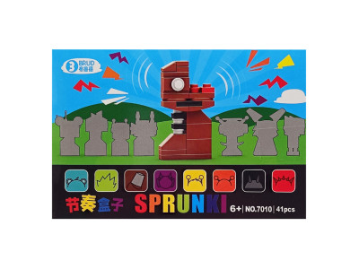 Дитячий конструктор Sprunki "Brud" 7010-1 41 деталь Дитячий конструктор Sprunki "Brud" 7010-1 41 деталь