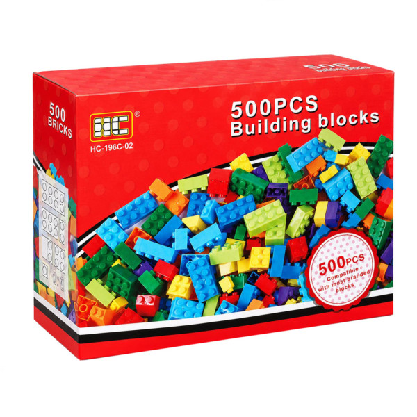 Дитячий конструктор Building Blocks HC-196C-02 500 деталей