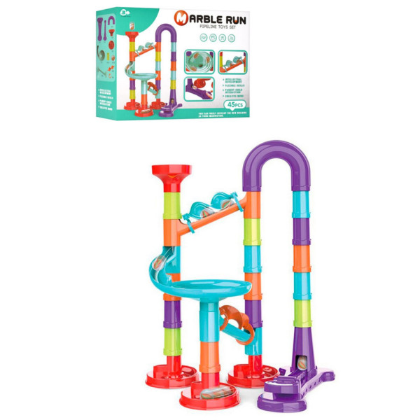 Гра лабіринт Marble Run 8804 45 деталей