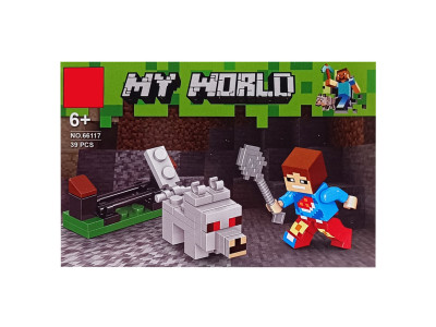 Конструктор дитячий "Minecraft" 66117-4 38 деталей