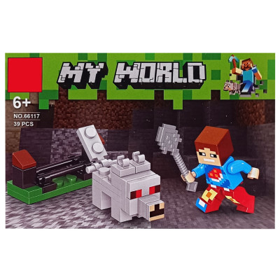 Конструктор дитячий "Minecraft" 66117-4 38 деталей