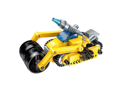 Дитячий Конструктор Qman 1408-1-8 транспорт 76 дет Mobile Grader