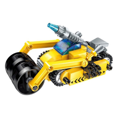Дитячий Конструктор Qman 1408-1-8 транспорт 76 дет Mobile Grader